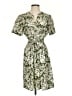 Gerard Darel Print Green Casual Dress Size Sm (2) - photo 1