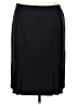 Lands' End Solid Black Formal Skirt Size 16 - photo 2