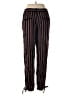 By Anthropologie Stripes Black Casual Pants Size M - photo 2