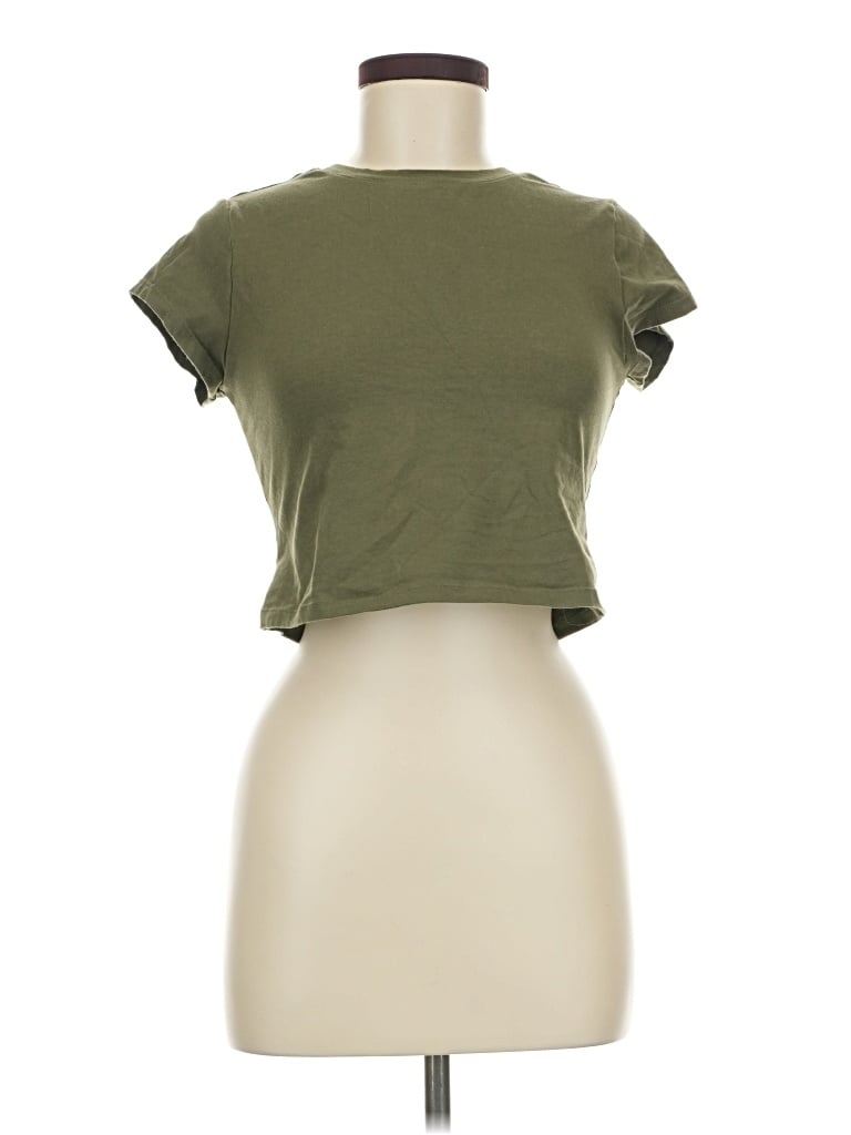 Pre-owned Assorted Brands Short Sleeve T-shirt In Green