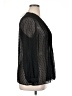 Max Studio 100% Polyester Black Long Sleeve Blouse Size XL Petite - photo 4