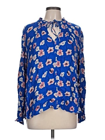 Lucky Brand Long Sleeve Blouse (view 1)