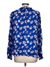 Lucky Brand Blue Long Sleeve Blouse Size L - photo 2