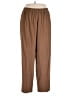 Bob Mackie Solid Brown Casual Pants Size 1X - photo 1