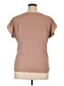 Gilli Tan Short Sleeve Top Size XL - photo 2