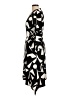 Donna Morgan Print Multi Color Black Casual Dress Size 10 - photo 5