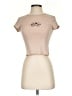 Reformation Tan Short Sleeve Turtleneck Size S - photo 1