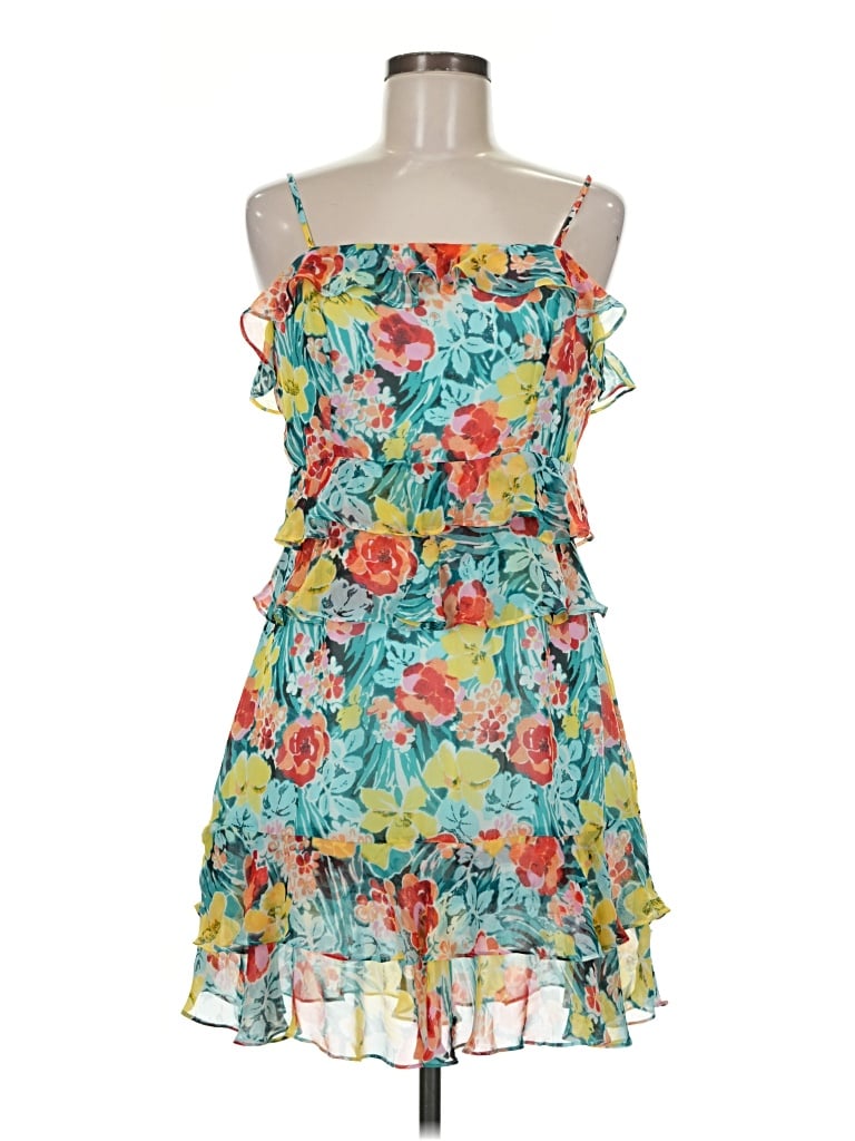 Pre-owned Lulus Cocktail Dress In Teal