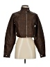 WeWoreWhat 100% Polyurethane Brown Jacket Size XS - photo 1
