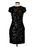 Tory Burch 100% Cupro Black Cocktail Dress Size 4 - photo 1
