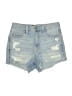Hollister Blue Denim Shorts Size 5 - photo 1