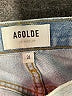AGOLDE 100% Cotton Hearts Blue Jeans Size 31 waist - photo 7