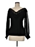 Venus Black Long Sleeve Blouse Size M - photo 1