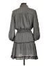 Morgan Taylor 100% Polyester Polka Dots Gray Casual Dress Size L - photo 2