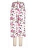 Basic Editions Floral Pink Casual Pants Size 16 - photo 1