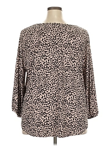 Adrianna Papell Long Sleeve Blouse (view 2)
