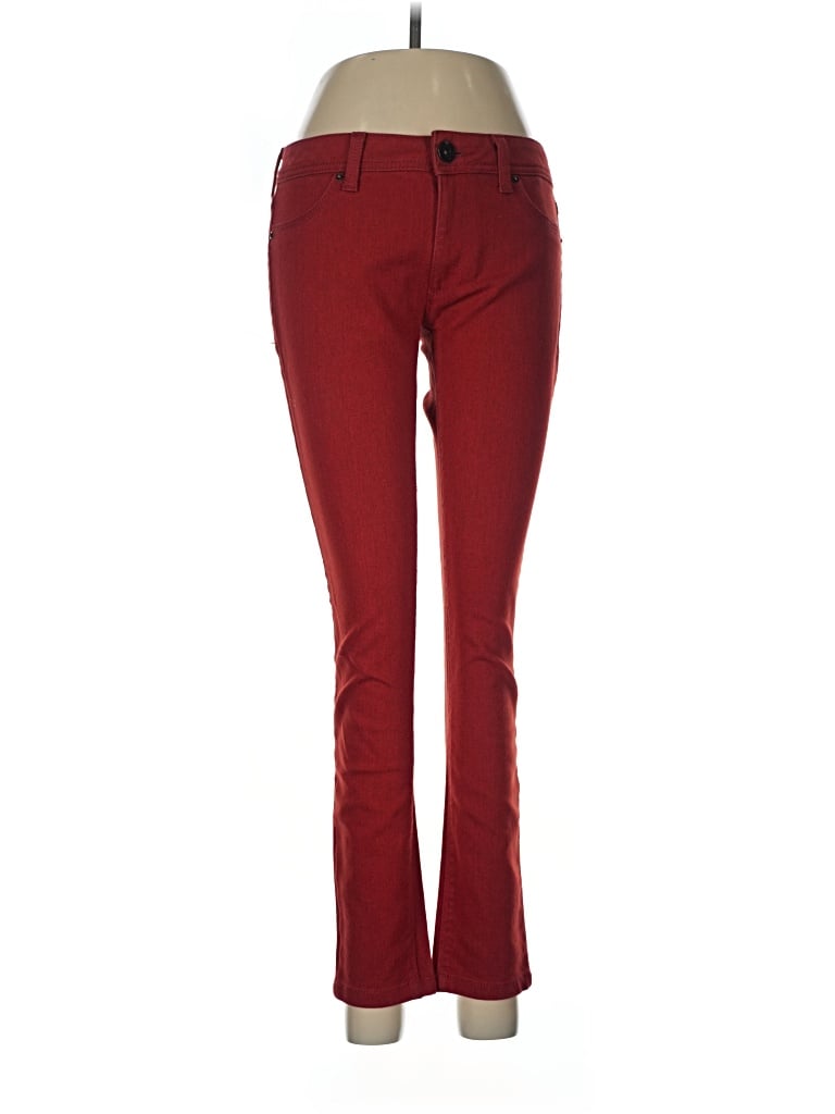 Pre-owned Dl1961 Jeans In Burgundy