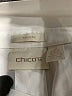 Chico's Ivory Sleeveless Button-Down Shirt Size XL - photo 7