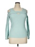Creation L Solid Teal Cardigan Size 16 - photo 1