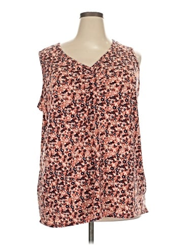Terra & Sky Sleeveless Blouse (view 1)