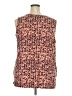 Terra & Sky Orange Sleeveless Blouse Size 2X - photo 2