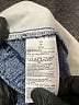 Old Navy Chevron-herringbone Blue Linen Pants Size XS - photo 4