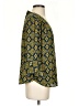 41Hawthorn 100% Polyester Gold 3/4 Sleeve Blouse Size S - photo 4