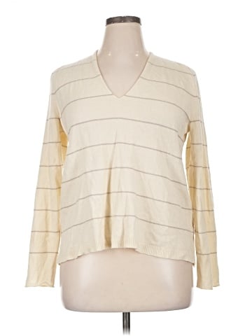Lafayette 148 New York Cashmere Pullover Sweater (view 1)