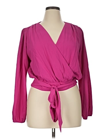Intempo Long Sleeve Blouse (view 1)