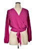 Intempo 100% Polyester Pink Long Sleeve Blouse Size XL - photo 1