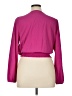 Intempo 100% Polyester Pink Long Sleeve Blouse Size XL - photo 2