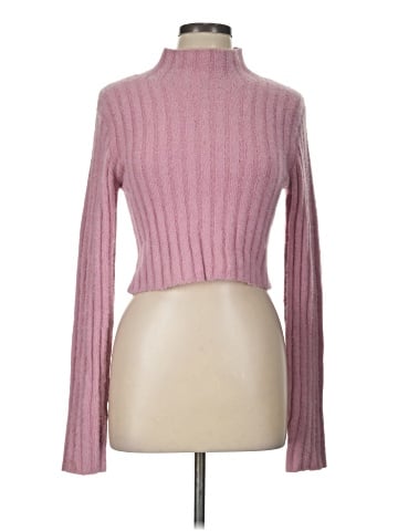 Cotton Candy LA Turtleneck Sweater (view 1)