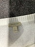 Talbots Outlet 100% Cotton Hearts Ivory Pullover Sweater Size L - photo 7