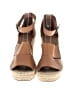 Treasure & Bond 100% Leather Tan Wedges Size 8 - photo 2