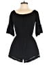 Jealous Tomato 100% Rayon Black Romper Size L - photo 1