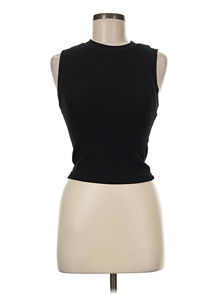 Pre-owned And Now This Sleeveless Top Black Boatneck Tops