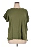 Heritage 100% Cotton Green Short Sleeve Top Size 1X - photo 1