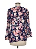 Paraphrase 100% Rayon Blue 3/4 Sleeve T-Shirt Size M - photo 2