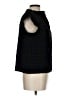 Ann Taylor Houndstooth Black Sleeveless Blouse Size L (petite) - photo 4