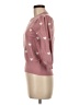 Adrienne Vittadini Hearts Pink Pullover Sweater Size M - photo 5
