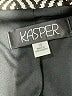 Kasper Chevron-herringbone Gray Blazer Size 10 - photo 6
