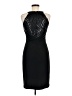 David Meister 100% Polyester Black Cocktail Dress Size 2 - photo 2