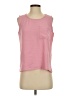 Just Be... 100% Polyester Pink Sleeveless Top Size S - photo 1