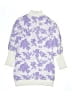 Janie and Jack Floral Purple Pullover Sweater Size 6 - photo 2