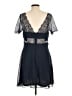ASOS 100% Polyester Blue Cocktail Dress Size 12 - photo 2