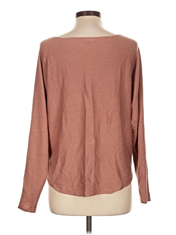 Joan Vass Long Sleeve Top (view 2)