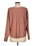 Joan Vass Brown Long Sleeve Top Size L - photo 2