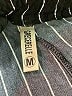 Grecerelle 100% Polyester Stripes Black Casual Pants Size M - photo 4