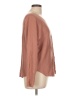 Joan Vass Brown Long Sleeve Top Size L - photo 4