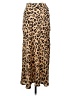 Olivaceous 100% Polyester Animal Print Tan Casual Skirt Size S - photo 1